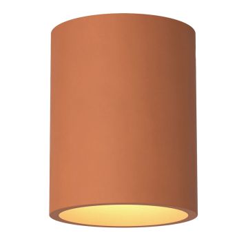 Image of Astro Kos Round Downlight Concrete Terracotta