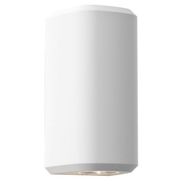 Image of Astro Brixham Wall Light Twin Concrete White IP44
