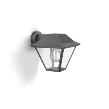 Philips 929003187701 Alpenglow Outdoor Wall Light E27 Anthracite