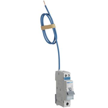 Image of Hager RCBO 32A Type A Single Pole 6kA Bi-Directional ADB932R