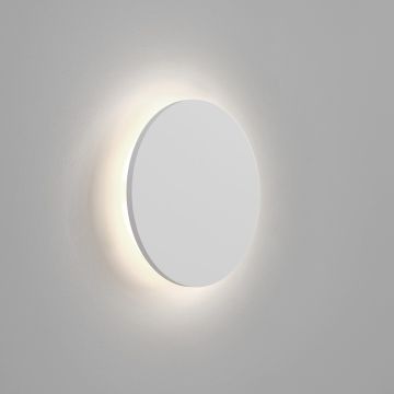 Image of Astro 1333020 Eclipse Round 250 LED 3000K Wall Light Plaster