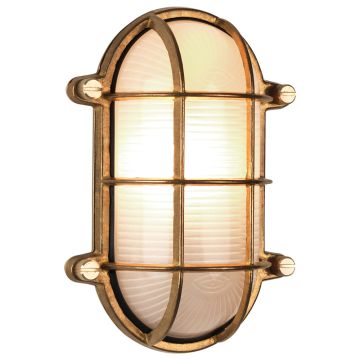 Image of Astro 1376006 Thurso Oval Wall Light Cast Brass