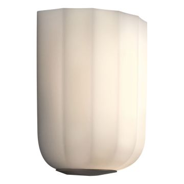 Astro 1455002 Astro Veo Wall Light Bronze and White Glass