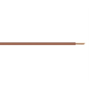 Image of 6491X 6mm PVC Single Core Brown Cable 1M