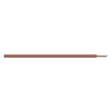 Image of 6491X 6mm PVC Single Core PVC Brown Cable 100M