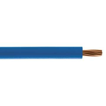 Image of 6181Y 25mm Flexible Double Insulated Tails Blue 1M