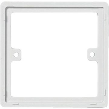 Image of BG Electrical 817 1 Gang 10mm Square Spacer White