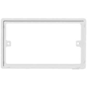 Image of BG Electrical 818 2 Gang 10mm Rectangular Spacer White