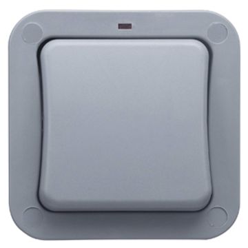 Image of BG Electrical Storm WP30 1 Gang DP 20Ax IP Rated Switch White