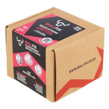 Image of Bullfix Extra Heavy Duty Plasterboard Fixings 24 Pack
