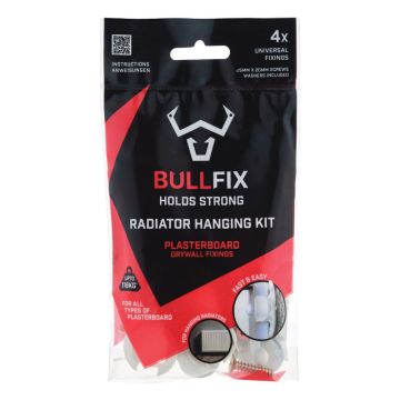 Image of Bullfix Radiator Heavy Duty Plasterboard Fixings Pack of 4