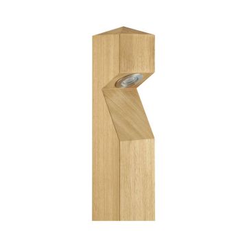 Image of Collingwood Bollard Light LED 2700K Iroko Wood IP65