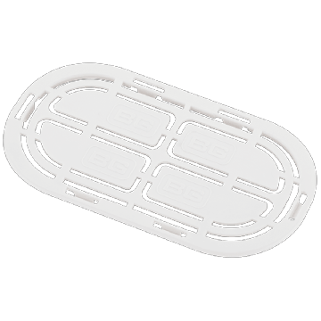 Image of BG Consumer Unit Cable Protector Clip-In Pack of 10