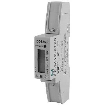 Image of YTL DDS353 Single Phase kWh Meter DIN Rail Mounted