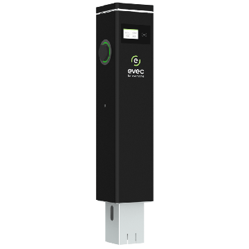 Image of EVEC Sprint EV Charger Pedestal Dual 22kW Type 2 Sockets