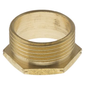 Image of 1.5 Inch Male Brass Bush Short Reach Each