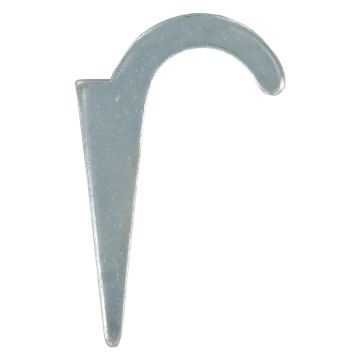 Image of 20mm Flat Metal Crampets Galvanised Each