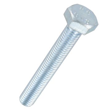 Image of Metal Hexagon Head Bolt M10 x 25mm Each