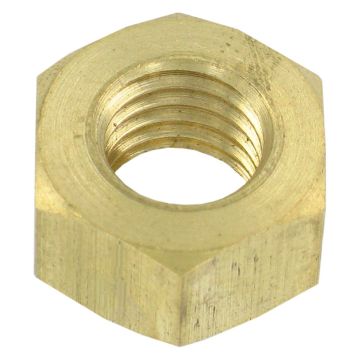 Image of Brass Hex Nut M6 Box 100