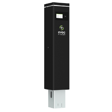 Image of EVEC Sprint EV Charger Pedestal 22kW Type 2 Socket
