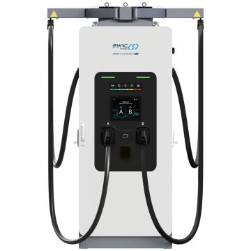 Image of Sync Energy Pro DC EV Charger 120kW WiFi 4G Payment Terminal
