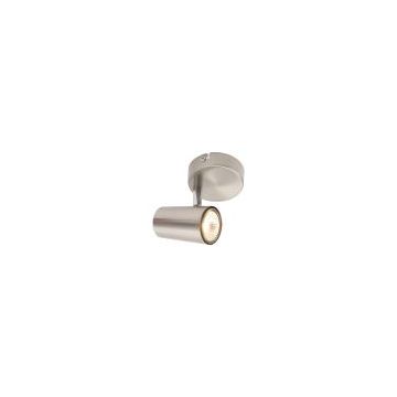 Inlight GU10 Single Spotlight Wall Light Satin Nickel