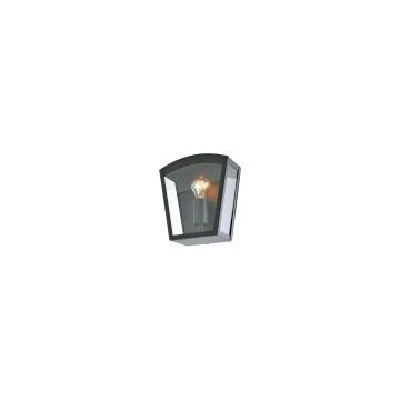 Forum Zink Artemis Arched Lantern Light ES Black Glass
