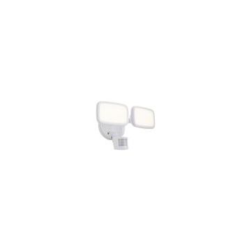 Forum Zink Lynn Twin Security Floodlight 1500lm White