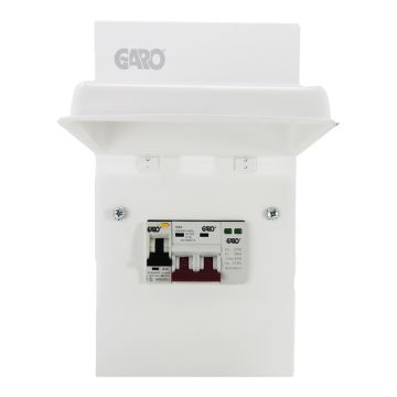 Garo Solar Consumer Unit 4 Way 100A SPD 16A RCBO