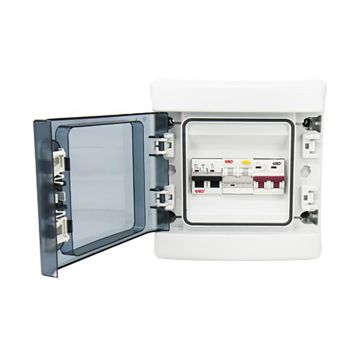 Garo EV Consumer Unit 2 Way 40A PME Fault Detection IP65