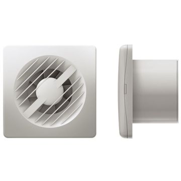 Image of Greenwood AXS100HT 4 Inch Extractor Fan Pull Cord Humidistat Timer