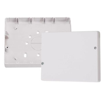 Image of Hager Ashley J701 Adaptable Junction Box No Terminals White