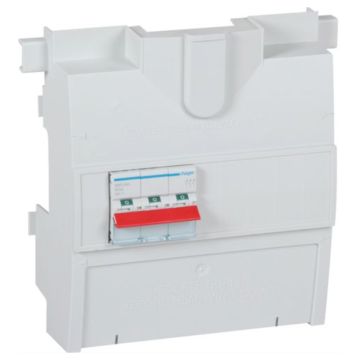 Image of Hager Invicta3 JK11003S 3 Way TP-N Distribution Board 100A