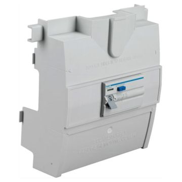Image of Hager Invicta3 JK11004RH 100A 30mA 4 Module Four Pole RCD Incomer Kit