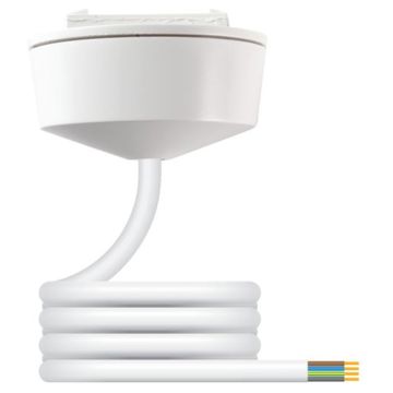Image of Hager Klik CR64AX/LSF/2.0 6A Ceiling Rose Plug 4P 2M LSF Flex