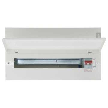 Image of Hager VML114RK 14 Way Main Switch Consumer Unit