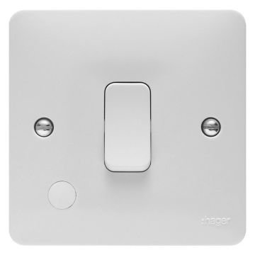 Image of Hager Sollysta 20A Switch DP Flex Out White WMDP84FO
