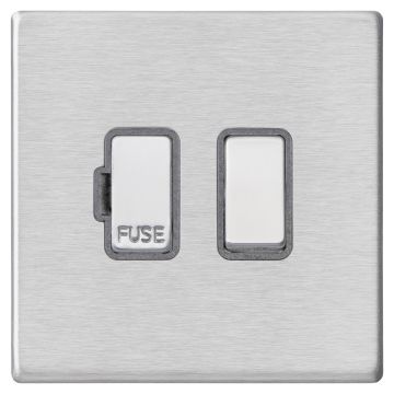 Image of Hamilton Hartland G2 13A Switched Spur DP Satin Steel