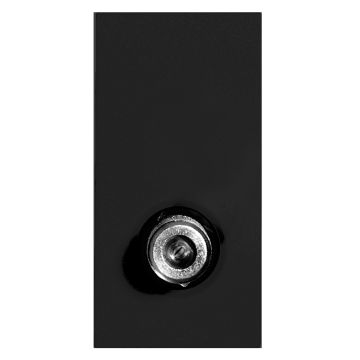 Image of Hamilton Eurofix Euro Satellite Socket Single Module Non Isolated Black