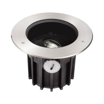 Image of Collingwood LED Ground Light 3000K Tiltable Steel 12W 34 Degrees IP67
