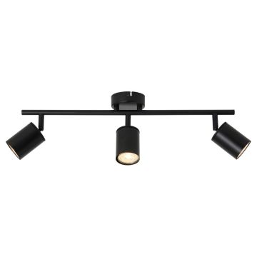 Forum Lighting Joshua Spotlight 3 Lamp Plate Mount GU10 7W Black IP44