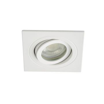 Image of Forum Cali Downlight Square GU10 35W White IP65