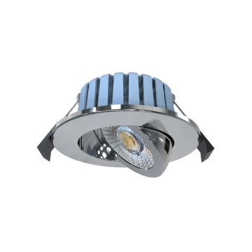 Image of Forum Eden Downlight Adjustable LED 7W CCT3 Chrome IP65