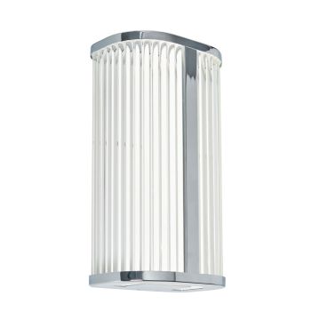 Image of Forum Nayru Wall Light LED 8W CCT Chrome IP44