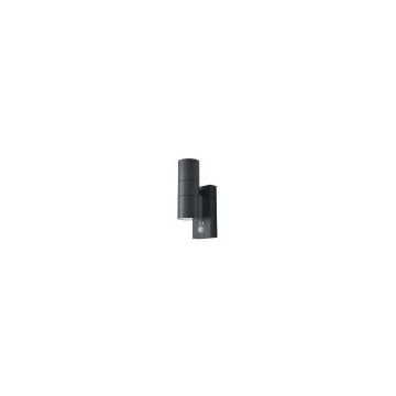Forum Zink Leto GU10 PIR Up or Down Spotlight Wall Light Anthracite