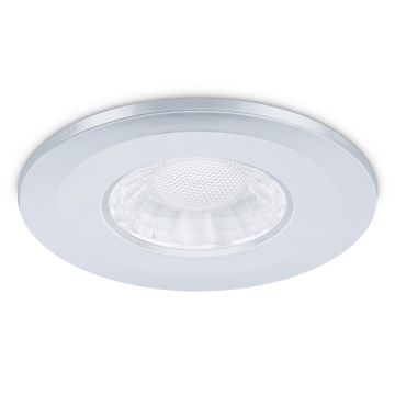 Image of JCC X50 Fire Rated LED Downlight Chrome Bezel