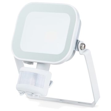 Image of JCC Niteflood LED Floodlight with PIR 10W IP65 4000K White