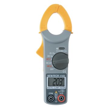 Image of Kewtech Digital 400A/600V AC/DC Clamp Meter Electrical Tester KT203