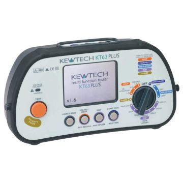 Image for Kewtech KT63PLUS Multifunction Tester 6-in-1 Digital