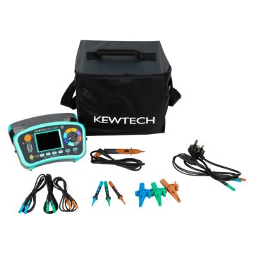 Image of Kewtech KT66DL 12-in-1 Multifunction Tester Whole Set